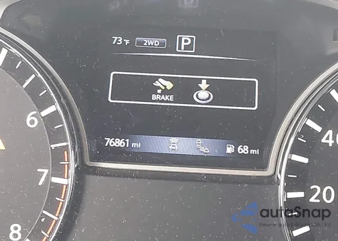 2018 Nissan Pathfinder Sl из США, поврежденный, VIN 5N1DR2MM3JC666944